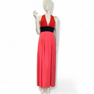 BCBGMaxAzria Maximum Effect Maxi Evening Dress